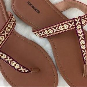 Joe Boxer sandals! ONLY WORN ONCE!